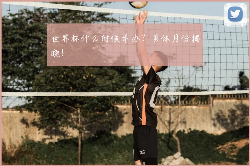 世界杯什么时候举办?具体月份揭晓!
